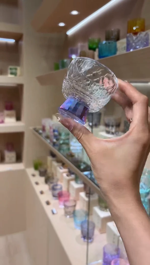 紫色闪烁茶杯 买一送一