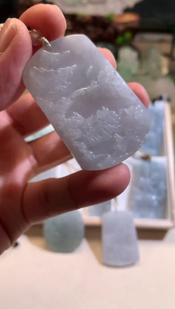 翡翠未镶嵌颈饰5/10/167