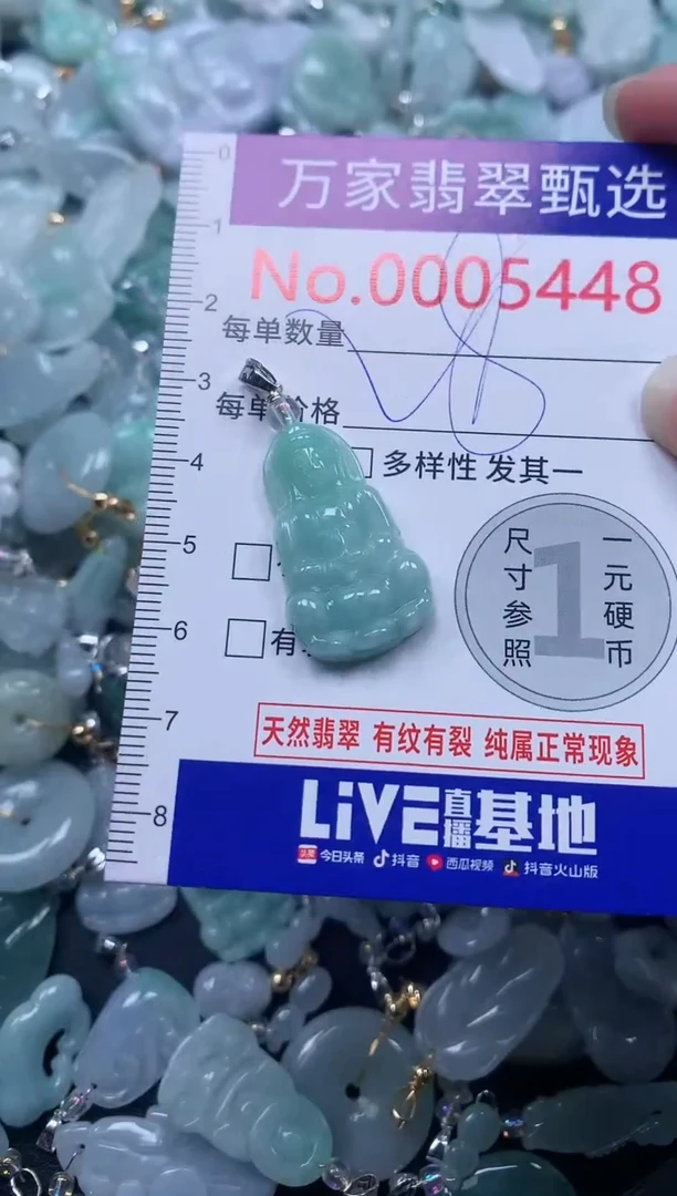 颈饰未镶嵌翡翠5448