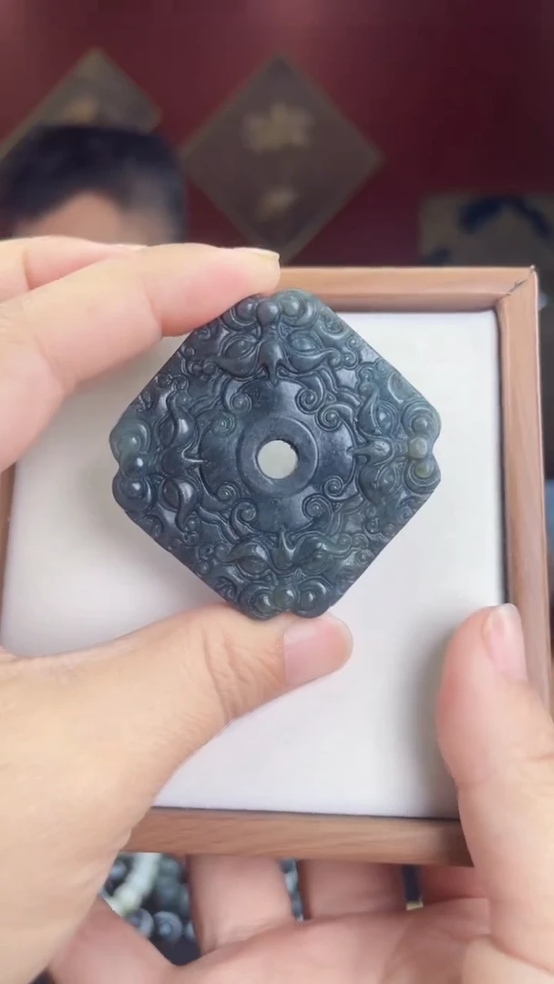 和田玉未镶嵌挂件八方来财多样性发货