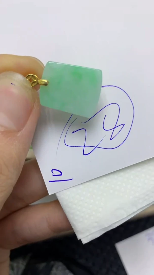 颈饰未镶嵌翡翠缅甸A货翡翠