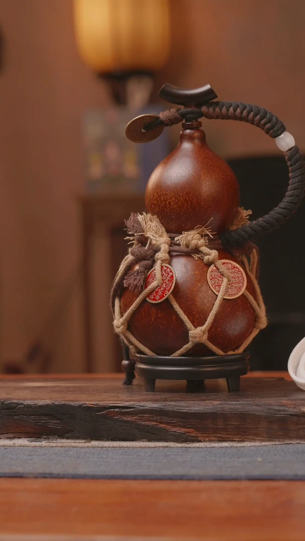 1842号精品大漆葫芦防腐防渗装水茶酒