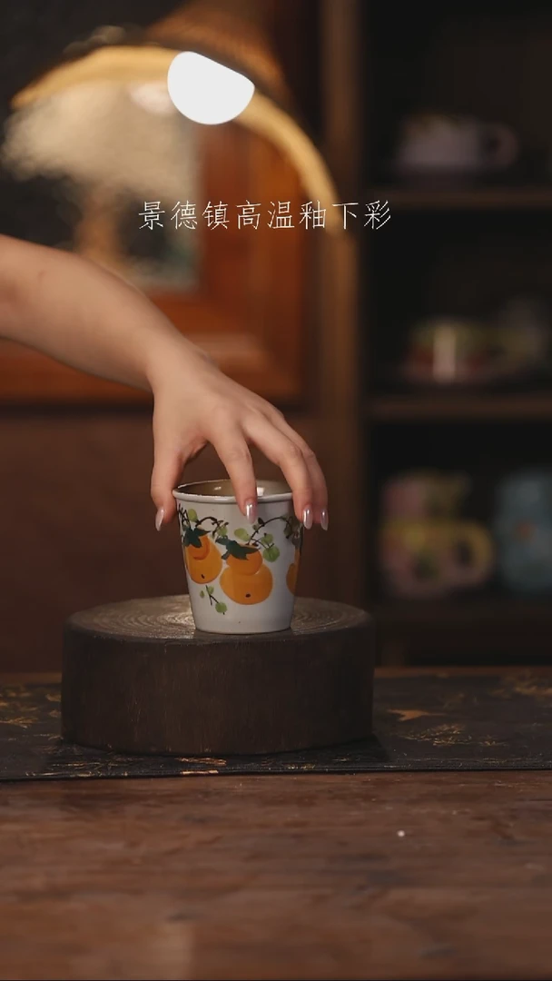 陶瓷景德镇高温釉下手绘陶瓷370