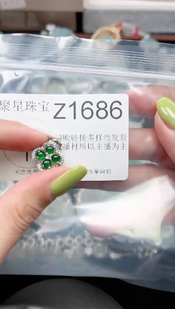 【闪购商品】翡翠颈饰未镶嵌1686赠皮绳