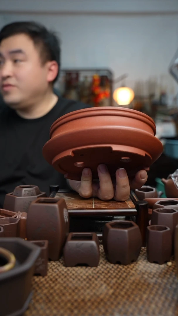 紫砂花盆長木軒精品紫砂