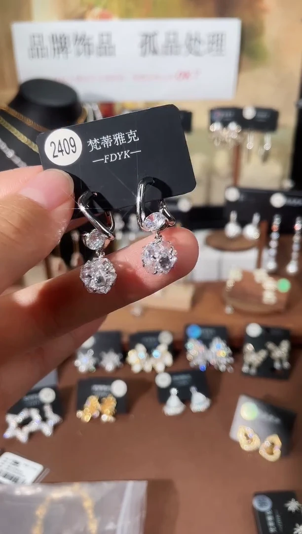 合金925银锆石梵2409