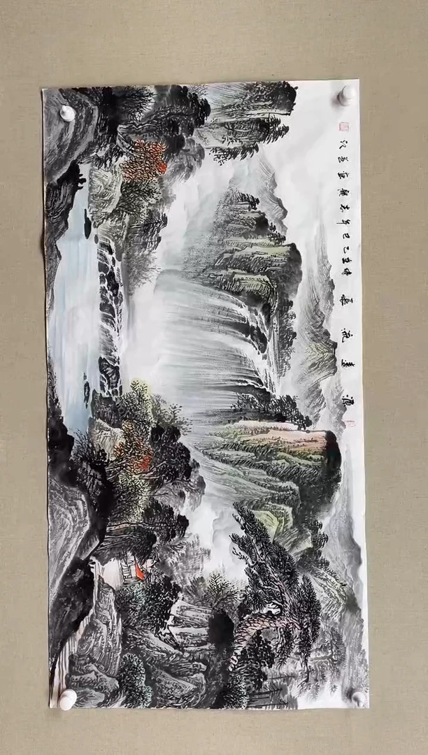国画138*68 杨志龙杨志龙杨志龙杨志龙杨志龙