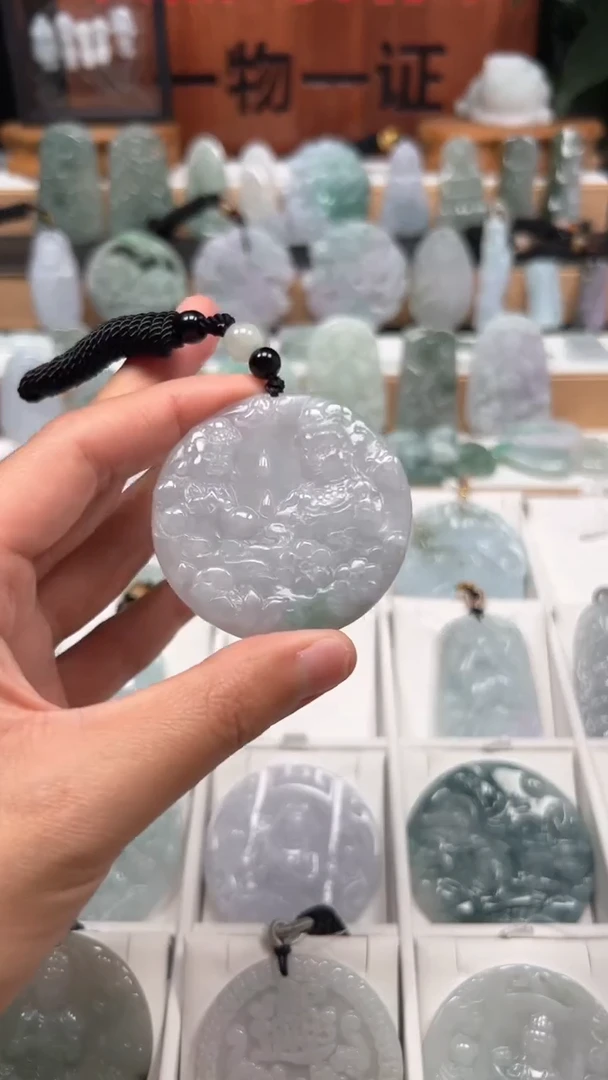 【闪购商品】翡翠颈饰未镶嵌天然A货翡翠1/22/28