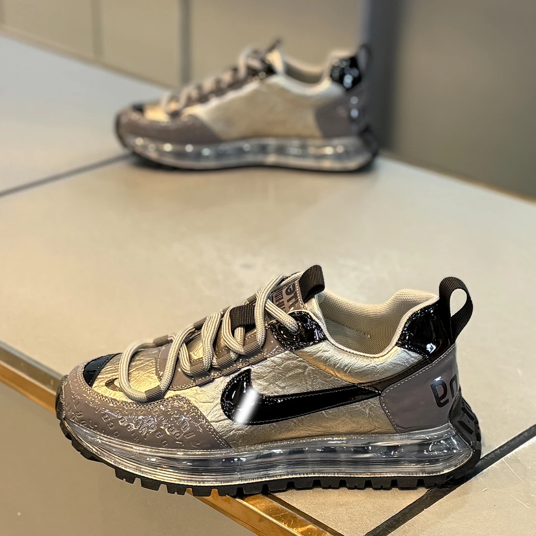 男鞋2025秋冬款时尚百搭轻便休闲鞋子潮流舒适加棉加厚运动鞋潮鞋