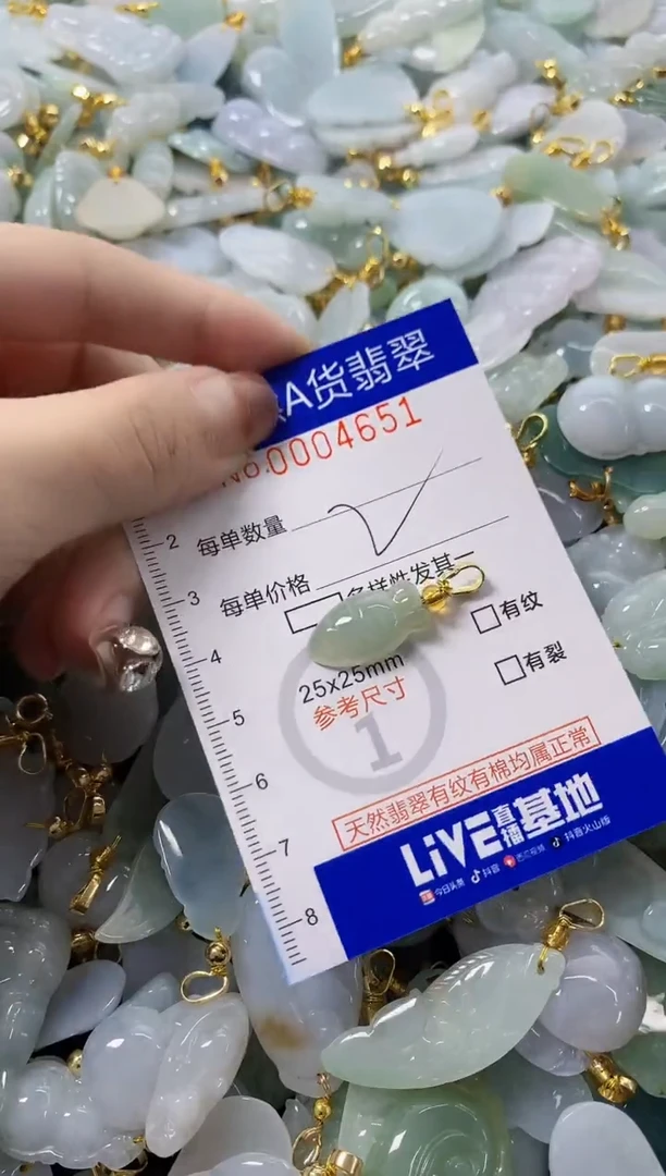 颈饰未镶嵌翡翠天然A货翡翠