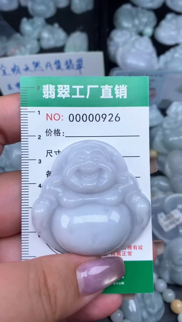 翡翠未镶嵌颈饰缅甸天然A货翡翠0926