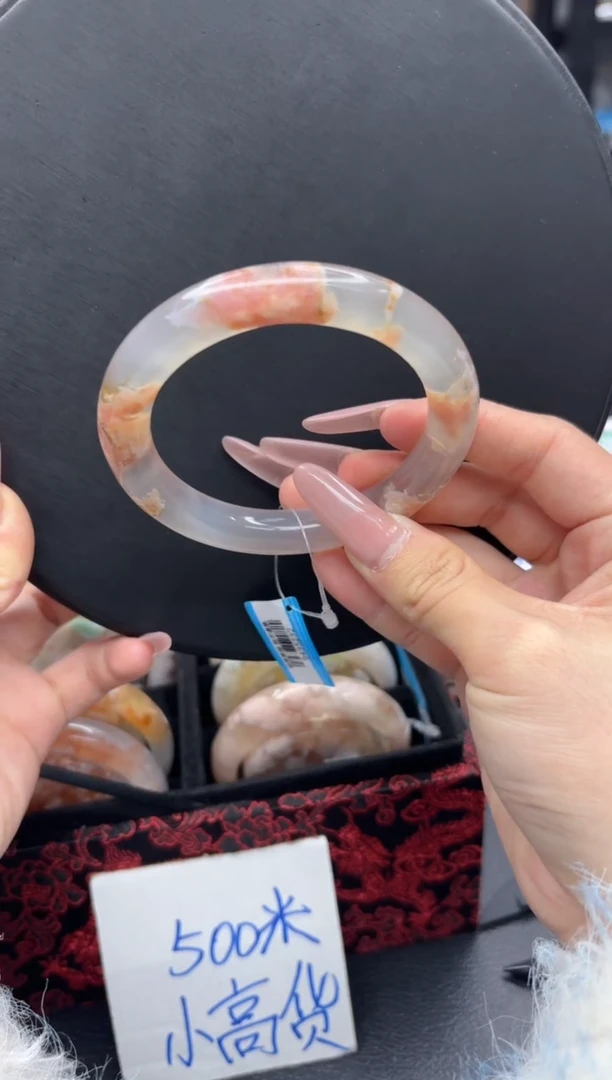 【闪购商品】石英质玉手镯未镶嵌A142(58圈赠送镯心)