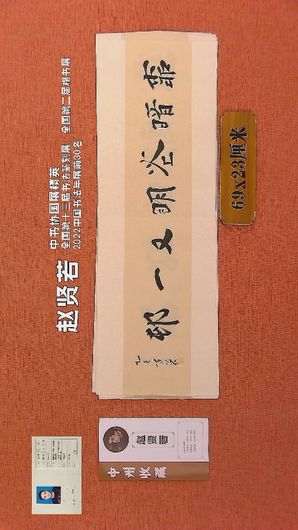 【闪购商品】书法206        赵贤若老师书法作品