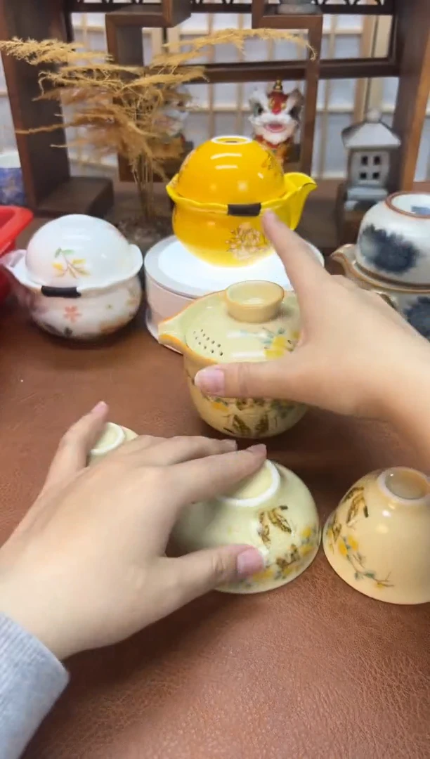 源头工厂家专做旅行茶具