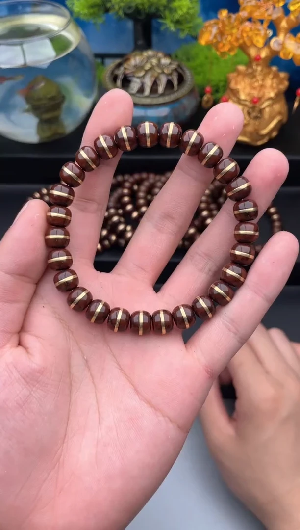 紫金鼠手串紫金鼠一线天二代9号