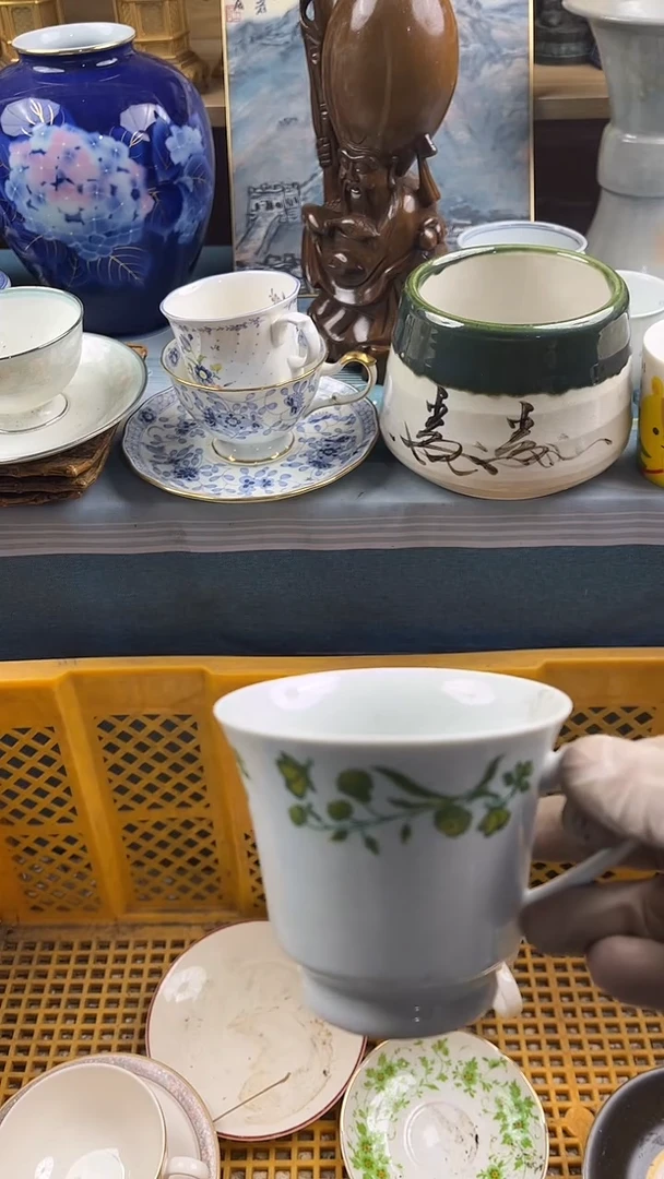 瓷片祈***愿英歌瓷器满28包邮