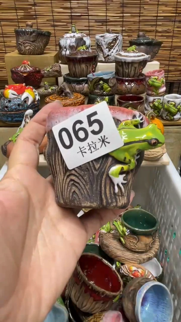 ?****?065精美粗陶手工柴烧