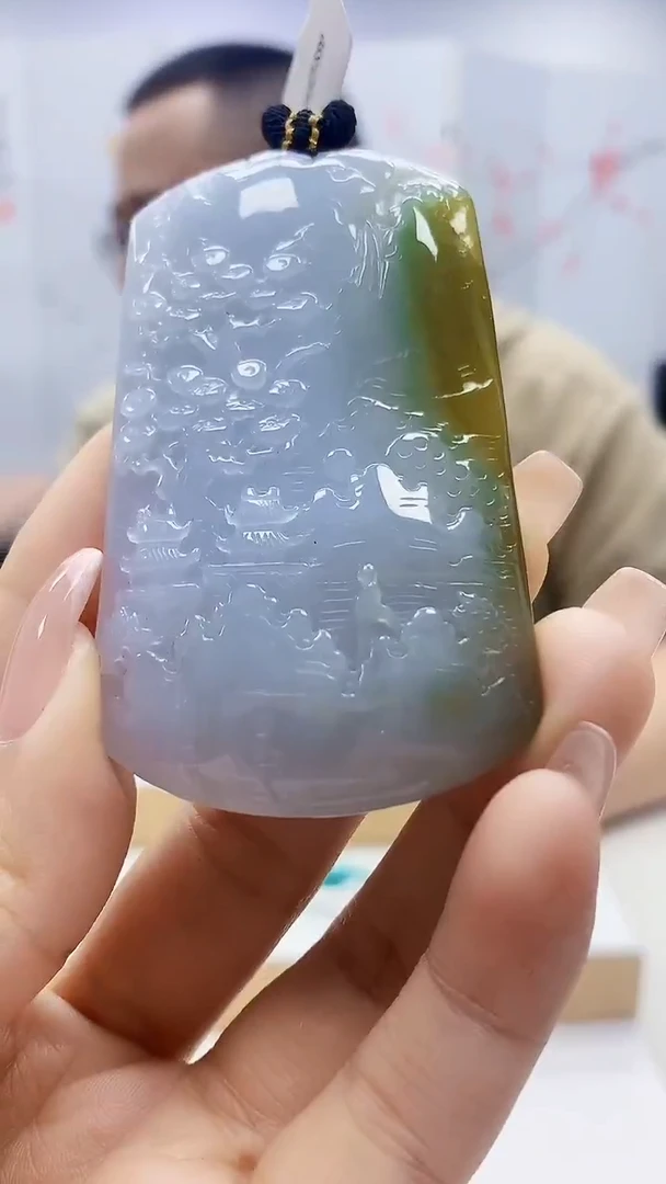 未镶嵌定制翡翠5167ty-毛货挂件99