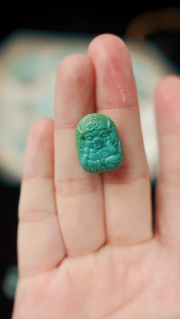 未镶嵌绿松石吊坠(不含链)吊坠