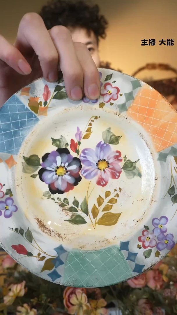 【闪购商品】默认微瑕高端树脂陶瓷摆件W584