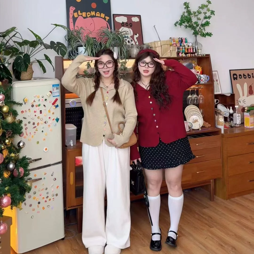 9219#韩系半开领长袖针织衫新款修身显瘦设计感内搭打底上衣