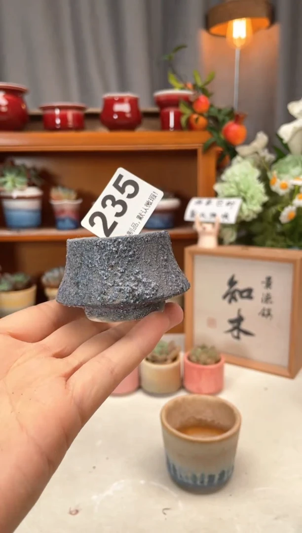 瓷片235知木小芳花盆直播编号