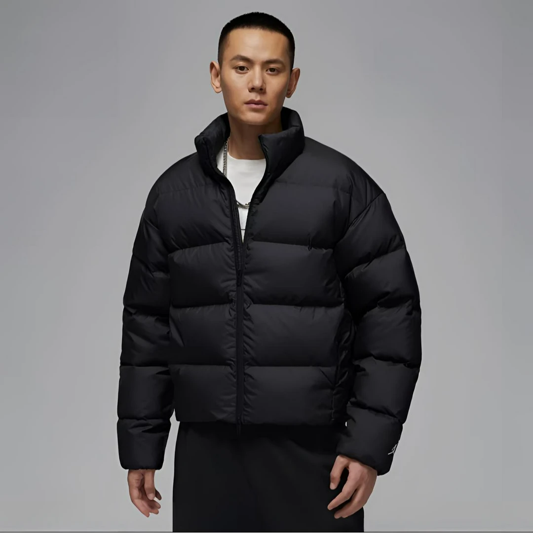 NIKE耐克男子J FLT DOWN PUFFER SOLID防风拒水羽绒服IF4260-010