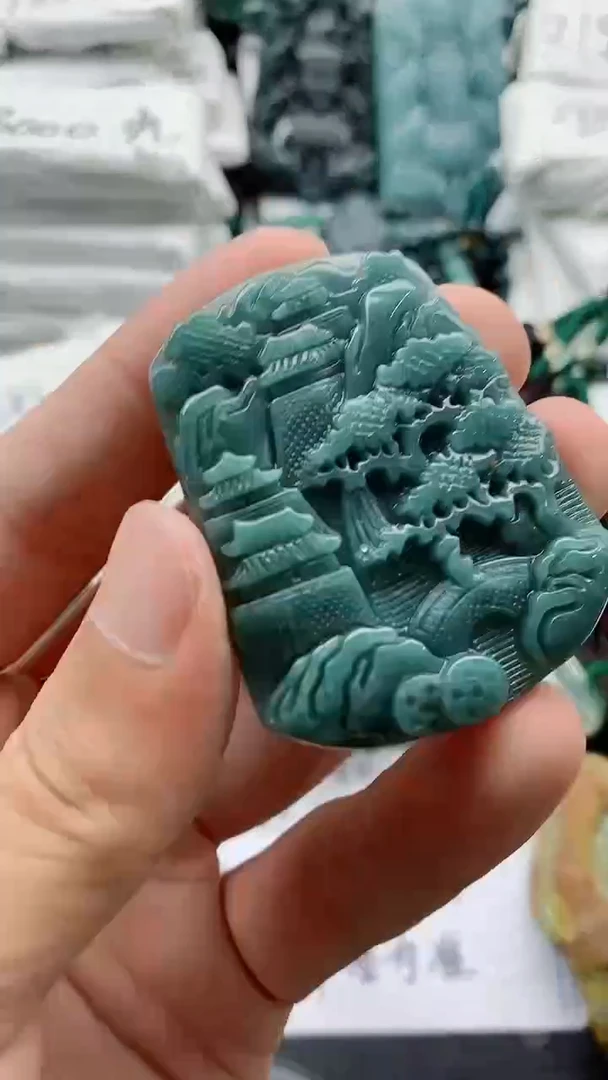 翡翠未镶嵌颈饰888888888