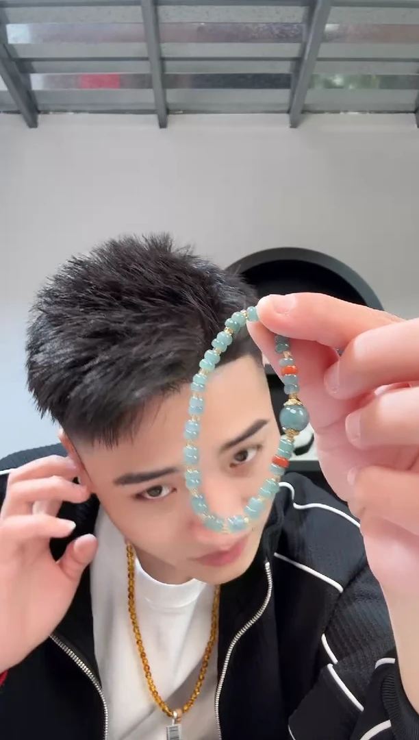 未镶嵌手链翡翠**晶4353