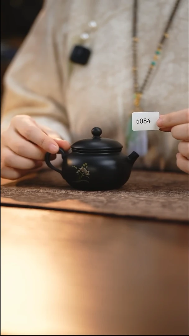 雲梦茶器紫陶茶壶5084
