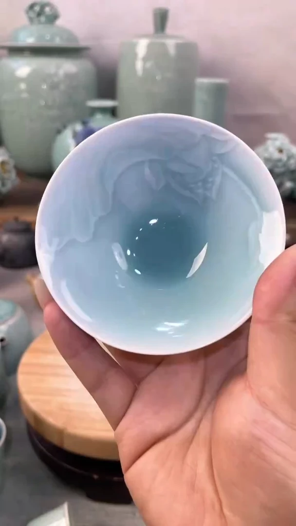【闪购商品】特价 微瑕 慧仙青瓷