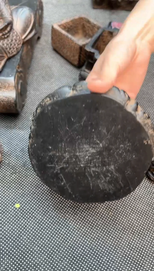 陶土【火山泥】金箍坛底座