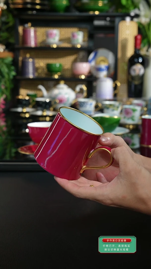 宝石红马克杯，，，，，，，