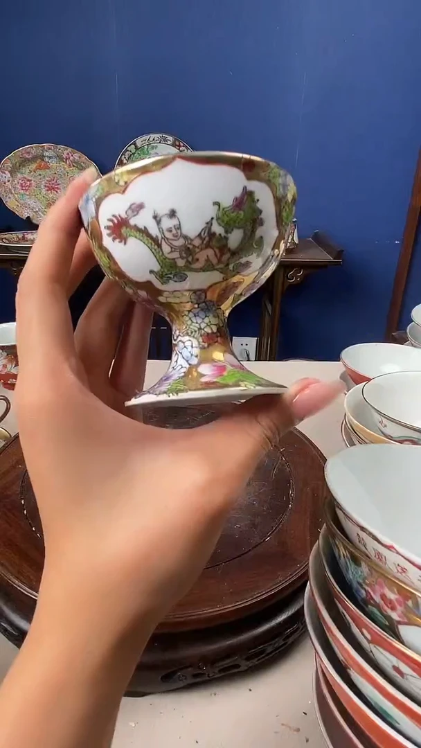 摆件微瑕景德镇厂瓷摆件单件