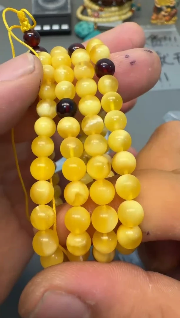 【闪购商品】琥珀珠宝奇石未镶嵌蜜蜡串串