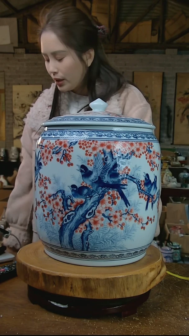 摆件陶景德镇陶瓷摆件115