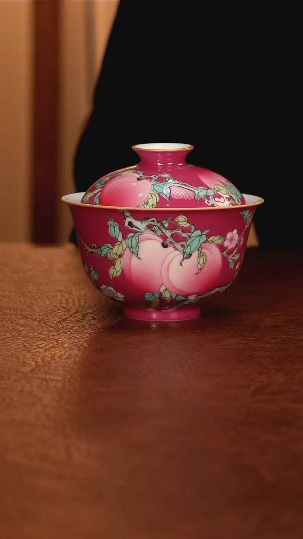 景德镇瓷器，青花瓷手绘茶具~