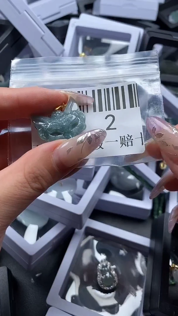 吊坠(不含链)未镶嵌翡翠2