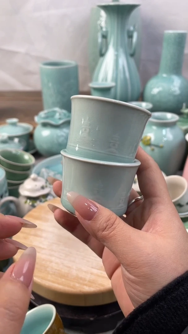 【闪购商品】特价福利 微瑕 慧仙青瓷