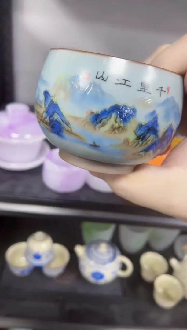 摆件青韵瓷华清货专属链接