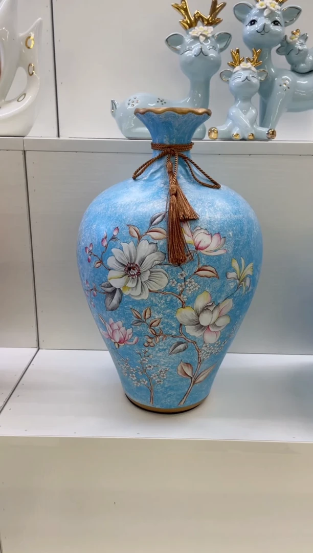 陶瓷玉兰花瓶（053大）