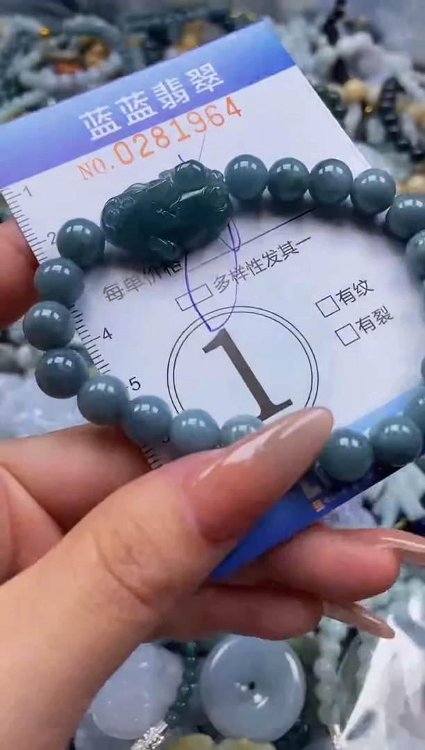 翡翠未镶嵌颈饰闪购0281984多样性发其一