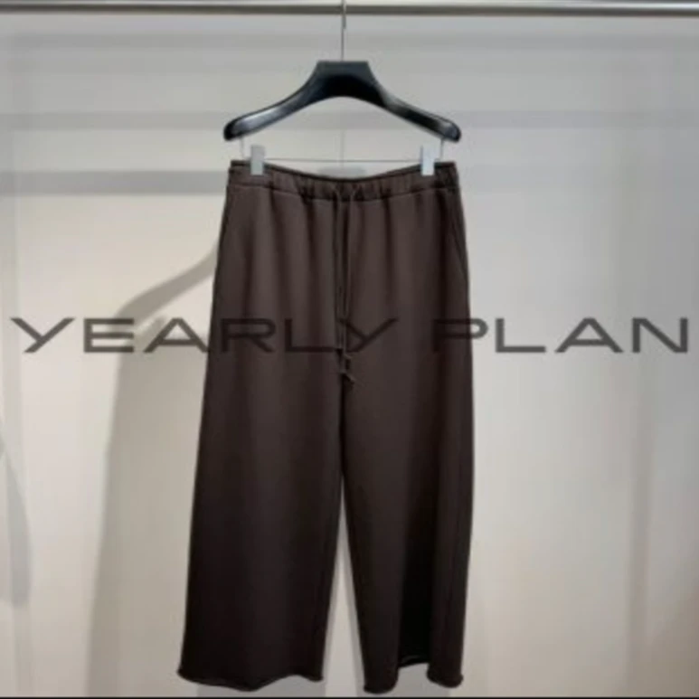 【YEARLY PLAN 设计师品牌】SND PF25 中低腰直筒长裤