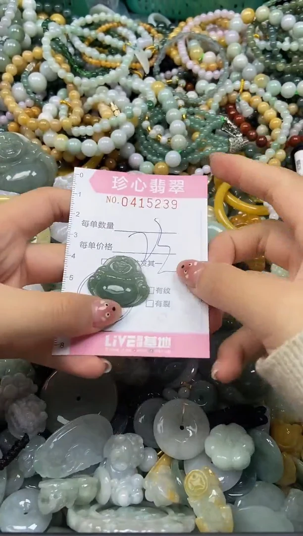 颈饰未镶嵌翡翠闪购0415239