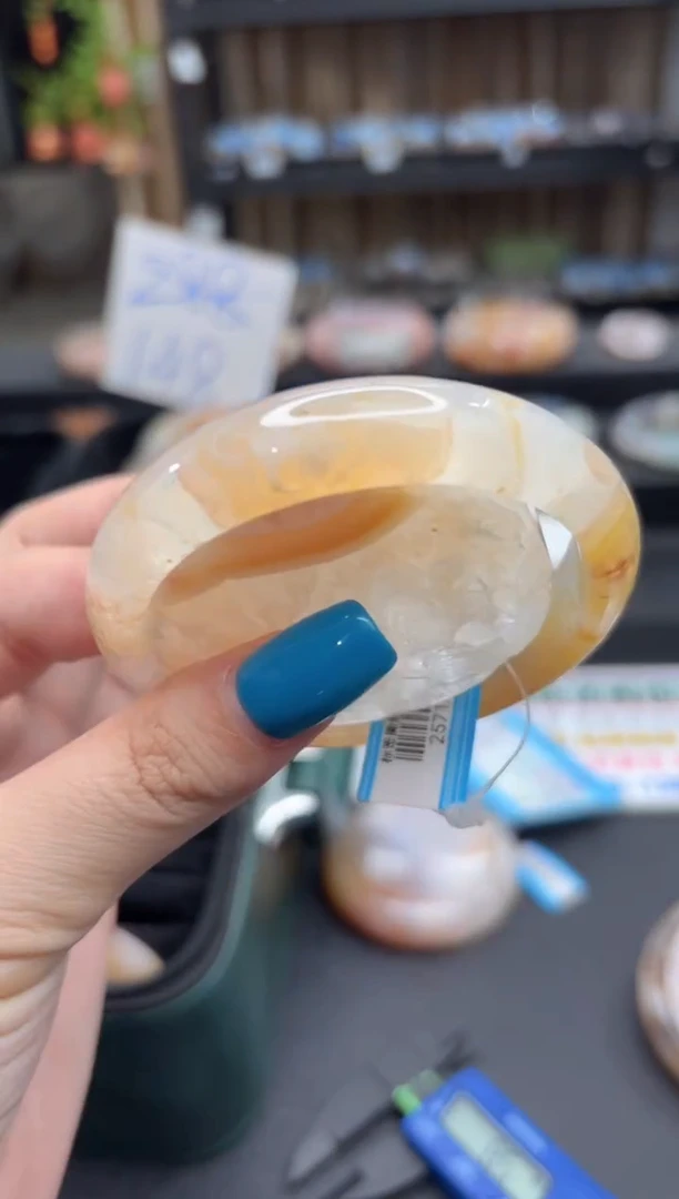 未镶嵌手镯石英质玉7(56圈赠送镯心)