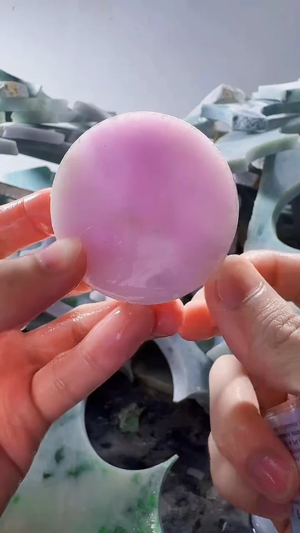 裸石翡翠缅甸翡翠A货文702