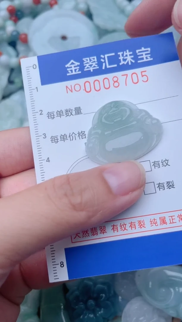 颈饰未镶嵌翡翠8705