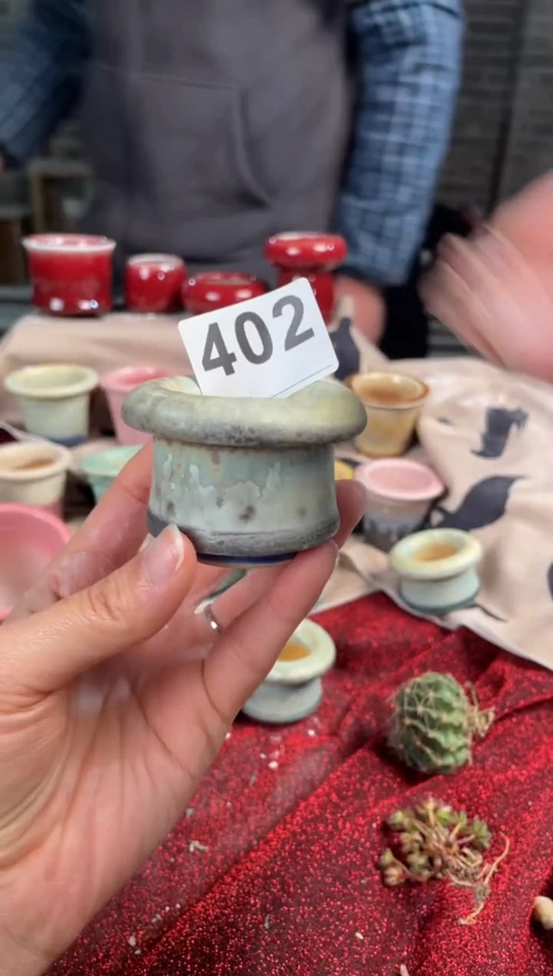 【闪购商品】摆件402知木小芳花盆编号