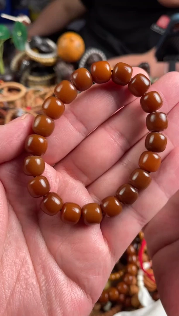 【闪购商品】白玉菩提手串王胖子文玩工作室菩提根单圈