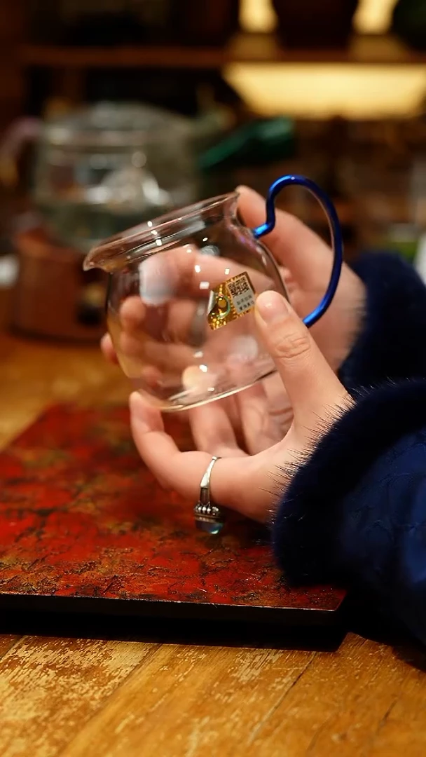 【闪购商品】禾器/晶彩美满茶海/浅蓝色/定制款